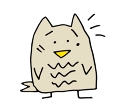 Mole-the OWL sticker #11890393