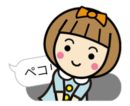 Anime Kawaii girl sticker #11890559