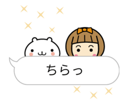 Anime Kawaii girl sticker #11890560