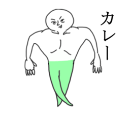 Shoulder man. sticker #11890864