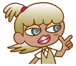 Young Gals yuko sticker #11890950