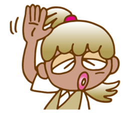 Young Gals yuko sticker #11890952