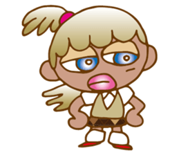 Young Gals yuko sticker #11890956