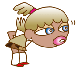 Young Gals yuko sticker #11890958