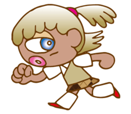 Young Gals yuko sticker #11890959