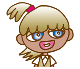 Young Gals yuko sticker #11890963