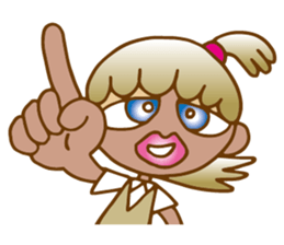 Young Gals yuko sticker #11890970