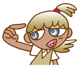 Young Gals yuko sticker #11890979