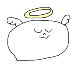 happiness face sticker #11891644