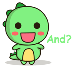 Kawaii Dino 2 sticker #11892430