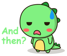 Kawaii Dino 2 sticker #11892431