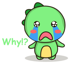 Kawaii Dino 2 sticker #11892433