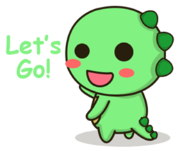 Kawaii Dino 2 sticker #11892434