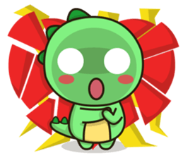 Kawaii Dino 2 sticker #11892436