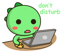 Kawaii Dino 2 sticker #11892438