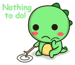 Kawaii Dino 2 sticker #11892441