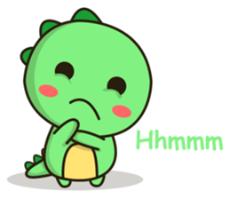 Kawaii Dino 2 sticker #11892442