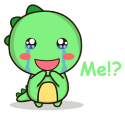 Kawaii Dino 2 sticker #11892443