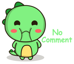 Kawaii Dino 2 sticker #11892447