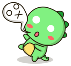 Kawaii Dino 2 sticker #11892448