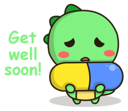 Kawaii Dino 2 sticker #11892451