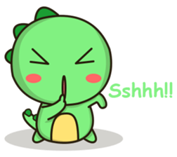 Kawaii Dino 2 sticker #11892453