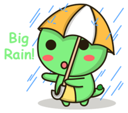 Kawaii Dino 2 sticker #11892455