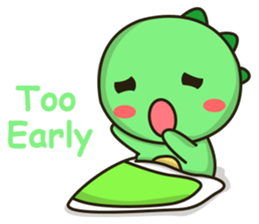 Kawaii Dino 2 sticker #11892459