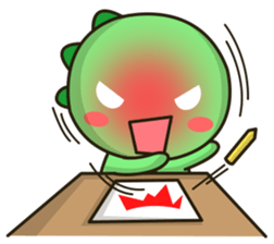 Kawaii Dino 2 sticker #11892461