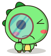 Kawaii Dino 2 sticker #11892462