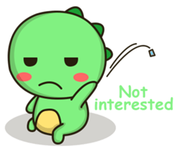 Kawaii Dino 2 sticker #11892466
