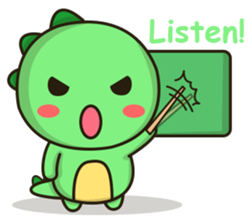 Kawaii Dino 2 sticker #11892467