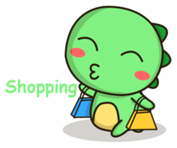 Kawaii Dino 2 sticker #11892468