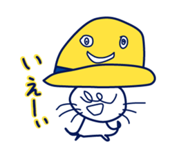 Birth of Hat-kun. sticker #11892673