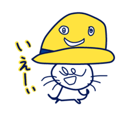 Birth of Hat-kun. sticker #11892673