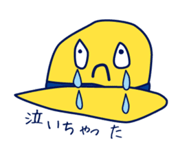 Birth of Hat-kun. sticker #11892691