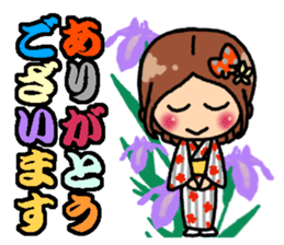 Summer of Japan(yukata) sticker #11892715