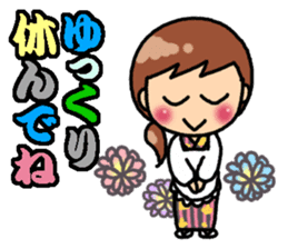 Summer of Japan(yukata) sticker #11892730
