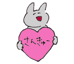 USAGI no NICHIJO sticker #11893270