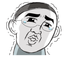 Dekkai Ossan4 sticker #11893507