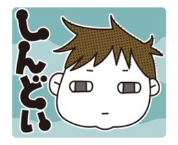 Moving! Hiroshima Boys. sticker #11893774