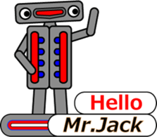 Mr.Jack with telop (2) sticker #11893982