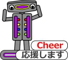 Mr.Jack with telop (2) sticker #11893998