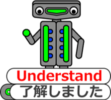 Mr.Jack with telop (2) sticker #11894000