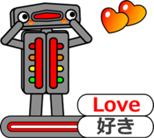 Mr.Jack with telop (2) sticker #11894007