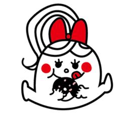 Cheerful "potte" sticker #11894300