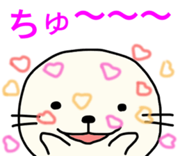 sea calf daihuku sticker #11894632