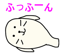 sea calf daihuku sticker #11894635