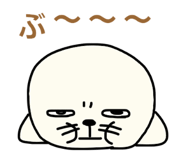 sea calf daihuku sticker #11894642