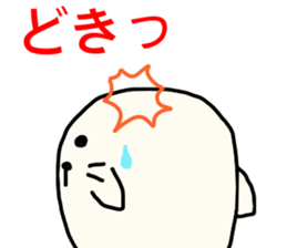 sea calf daihuku sticker #11894643